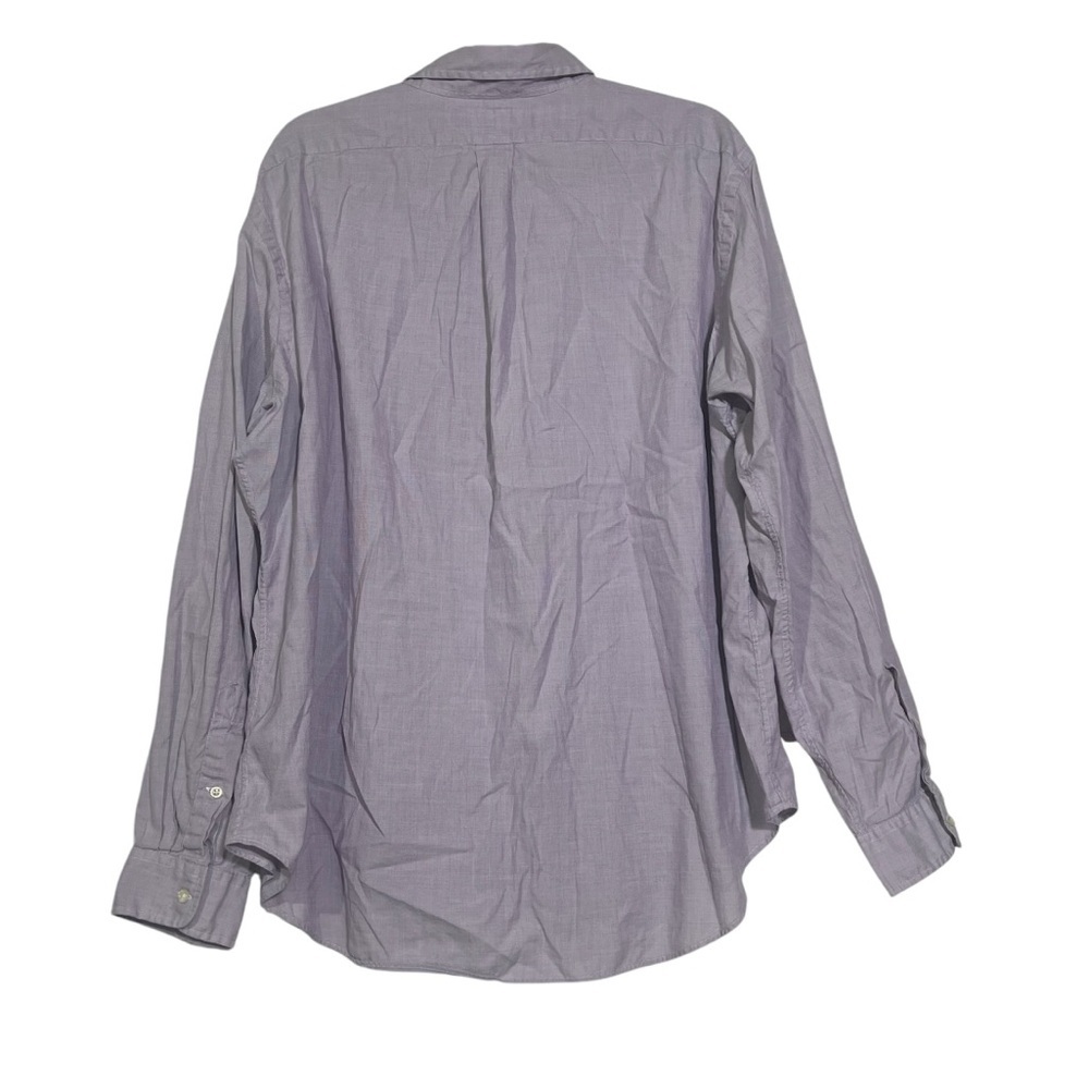 Polo Ralph Lauren Men's Button Down Shirt Purple with Green Pony Size XXL - Picture 2 of 9
